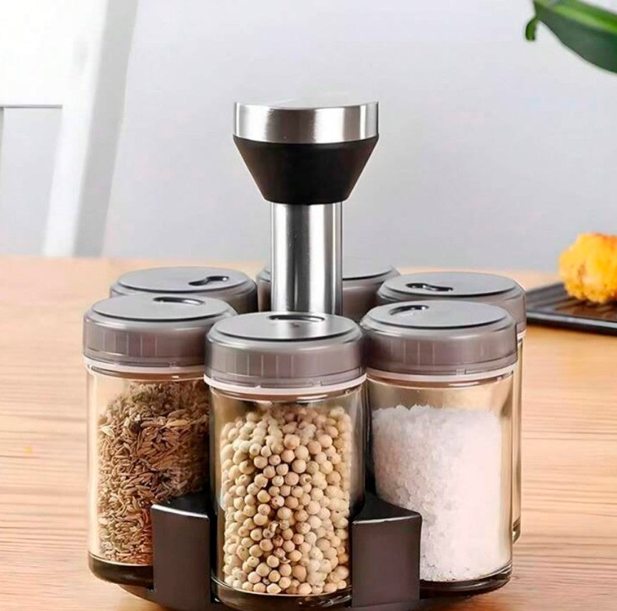 CONDIMENTERO DE 7 PIEZAS