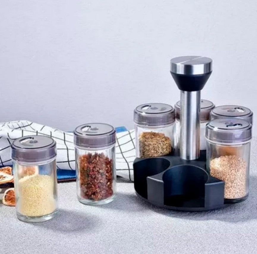 CONDIMENTERO DE 7 PIEZAS