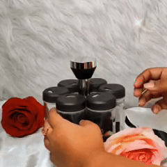 CONDIMENTERO DE 7 PIEZAS